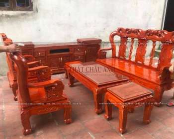 Bộ sofa Minh Quốc gỗ xoan ta mã BG403